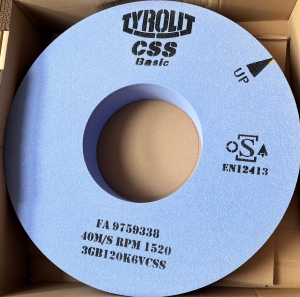 Tyrolit kerámia köszörű korong 500x80x203,2